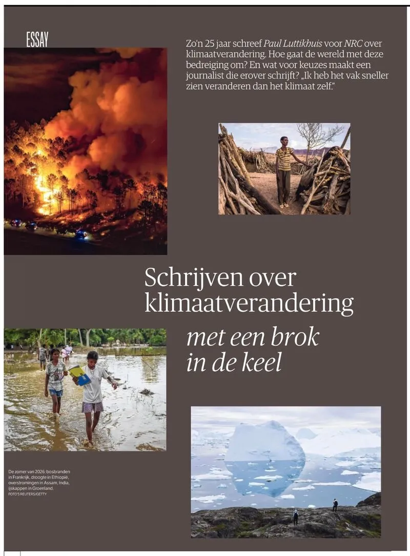25 jaar schrijven over klimaatverandering viel niet altijd mee