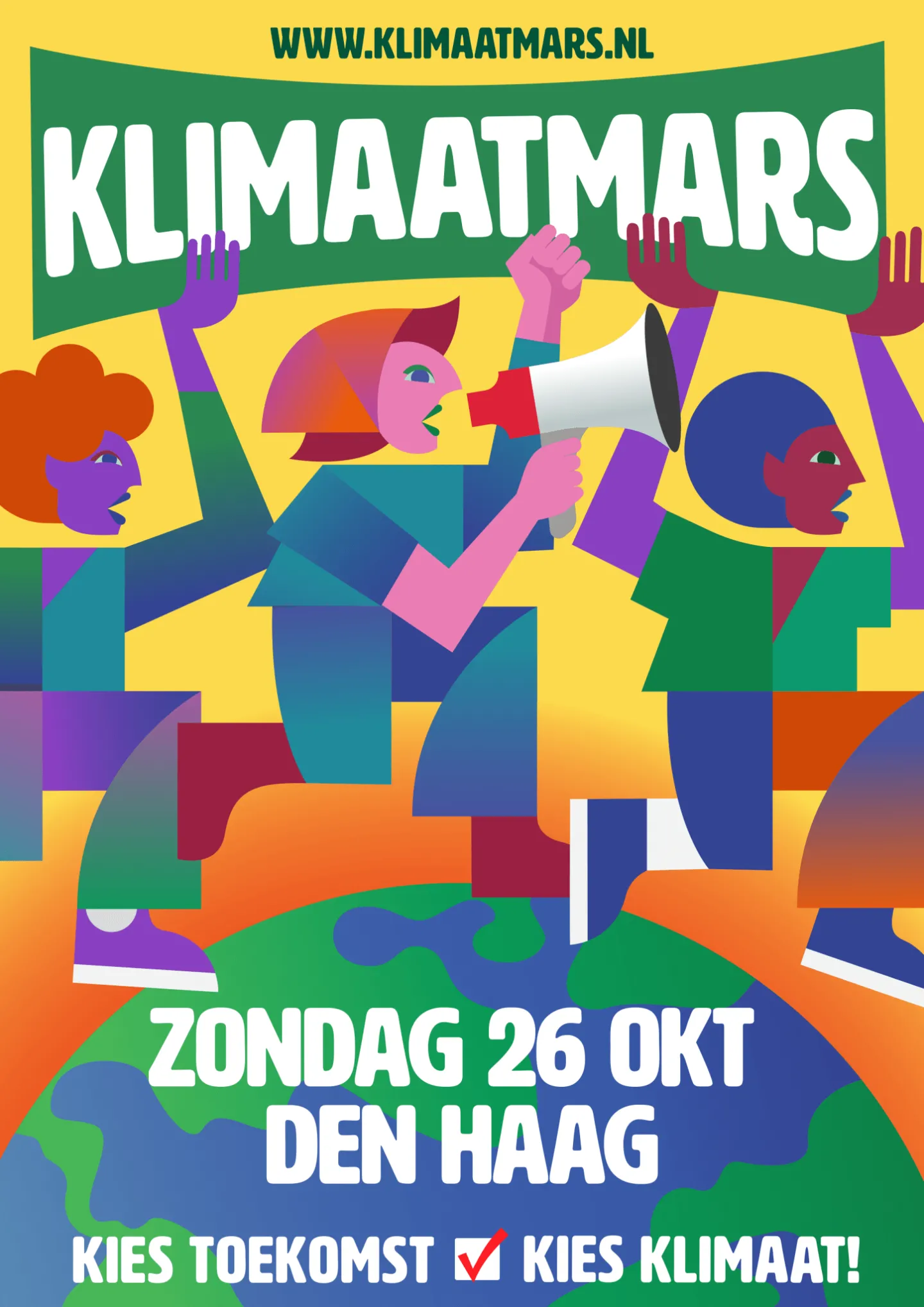 Loop mee met de Klimaatmars op 26 oktober